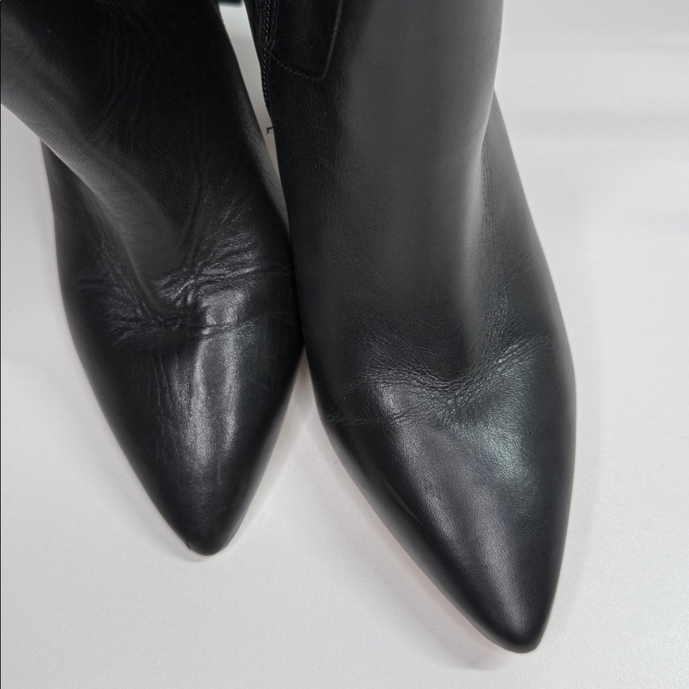 Antonio Melani Mckendra high heeled black riding boots calf boots black 6 - Picture 9 of 12